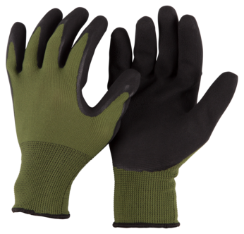 Trädgårdshandskar, gröna