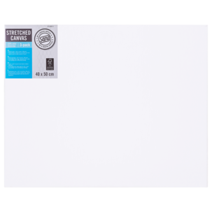 Målarduk, canvas med ram, bomull, Sang, 3-pack