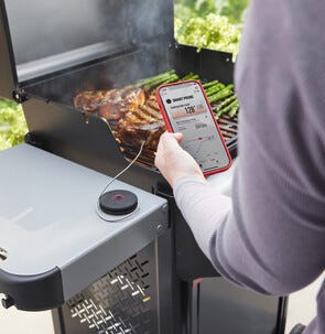 Weber smart stektermometer med sladd och Bluetooth