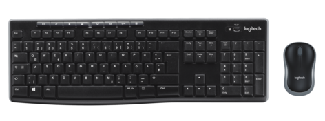 Logitech MK270 Wireless Combo trådlöst tangentbord och mus