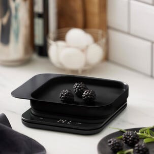 Rosti Mensura Keittiövaaka musta