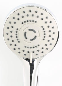 Duschhandtag med massagefunktion