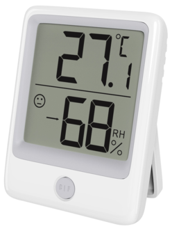 Batteridriven hygrometer / termometer