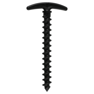 Tältpinnar skruv plast, 10-pack