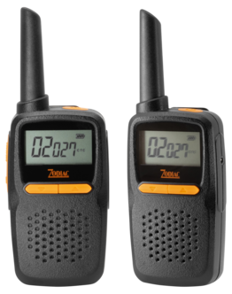 Zodiac Light Pro walkie talkie komradio, 2-pack