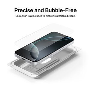Belkin Recycled InvisiGlass iPhone 17 / 16 Pro skärmskydd