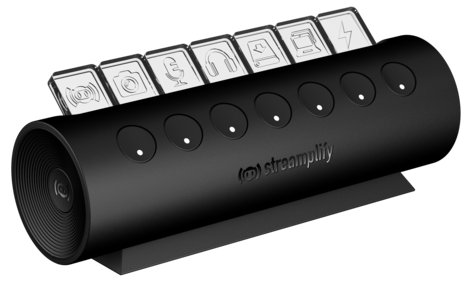 Streamplify Hub Ctrl 7, 7-portars USB-hub med RGB