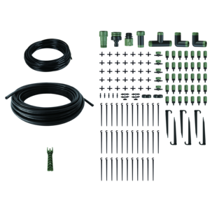 Droppbevattning växthus och trädgårdsland, 35 plantor
