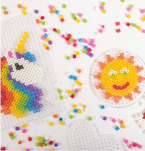 Perleplate for små perler, 3-pakning, fra 5 år