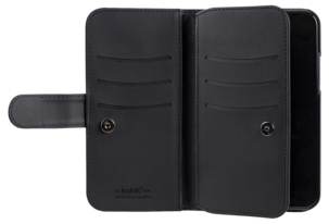 Rymligt plånboksfodral för iPhone 12/12 Pro, Holdit