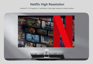 Wanbo Cube 1 portabel projektor med Android TV