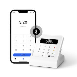 SumUp Air Bundle kortläsare med laddstation