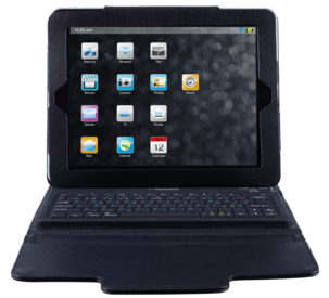 Veske med Bluetooth-tastatur for iPad