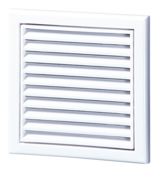 Flexit fyrkantsgaller 100 mm