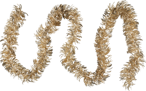 Paksu kimallenauha samppanja, 2,7 metriä 