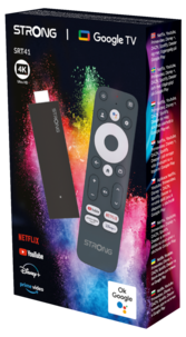 Strong SRT 41 TV Stick med Android og Chromecast