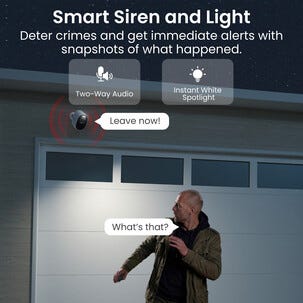 Reolink Argus 3 Pro KI-overvåkningskamera wifi utendørs
