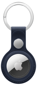 Apple AirTag FineWoven nyckelring, Pacific Blue