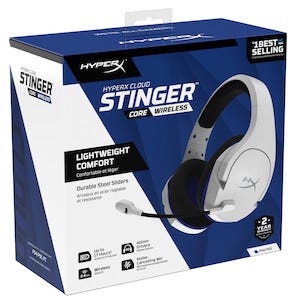 HyperX Cloud Stinger Core Wireless PS4 och PS5, Gaming Headset