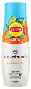 SodaStream Lipton Ice Tea Peach Zero smakskonsentrat, 440 ml