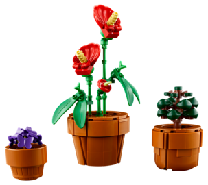 LEGO Icons Botanical Små växter 10329, från 18 år