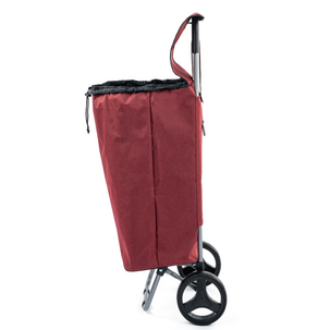 Dramatenväska shoppingvagn hopfällbar, 40 l