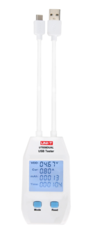 UNI-T UT658DUAL USB-testare med datalagring