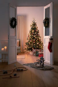 Julgran Orsa 210 cm med LED-belysning