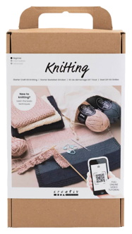 Creativ Company Start DIY Kit Neulontasetti keittiöliina, aloittelijoille