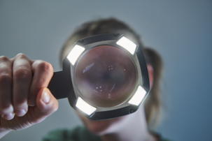 Ryobi RML4-0 förstoringsglas med lampa 4 V USB Lithium