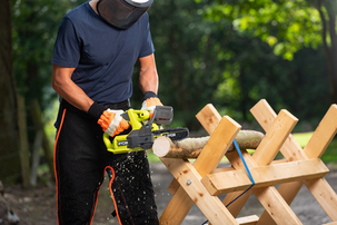 Ryobi One+ 18 V Moottorisaha RY18CS20A-0, akkukäyttöinen