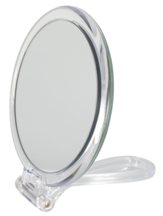 Speil med forstørrelse