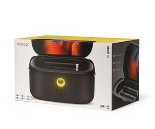 Ikarao Shell S1 karaokemaskin med 10,1-tommers berøringsskjerm, bærbar