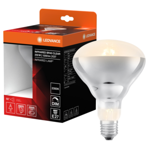 Ledvance infraröd värmelampa E27 250 W