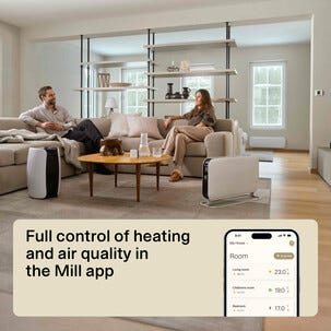 Mill Gentle Air Smart WiFi element oljefyllt, 2000 W