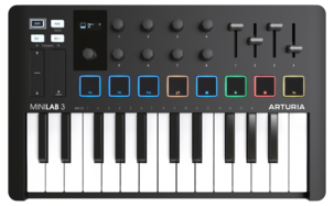 Arturia MiniLab 3 MIDI Keyboard USB-C 25 kosketinta