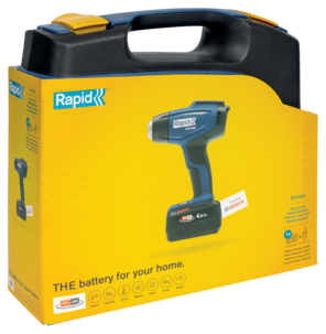 Rapid RX1000 liten varmepistol 18 V, med batteri