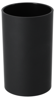 Tannbørsteholder i plast, mattsvart