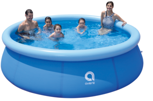 Stort oppblåsbart basseng, 3 m