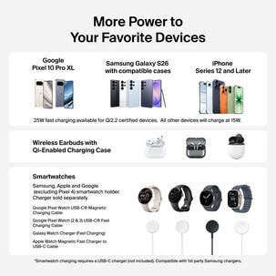 Belkin UltraCharge Modular laddstation Qi2, 25 W