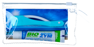 Resetandborste och tandkräm