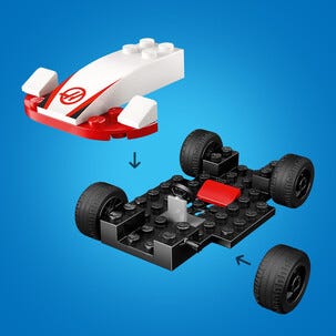 LEGO City F1 Williams Racing og Haas F1 racerbiler 60464, fra 4 år