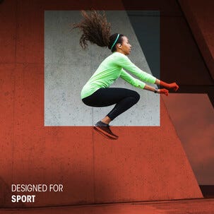 JBL Endurance Zone sporthörlurar open ear vattentäta