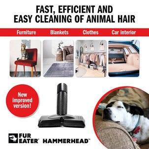 FurEater dyrehårfjerner støvsugermunnstykke