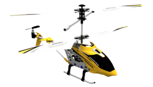 Radio-ohjattava helikopteri Syma S107H