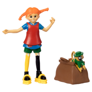 Pippi Långstrump figurset med tillbehör, från 3 år