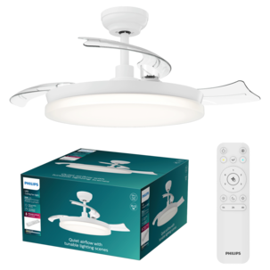 Philips Tynl takvifte med lys, 106 cm, hvit