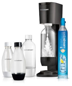 Hiilihapotuslaite SodaStream Genesis Black, MegaPack