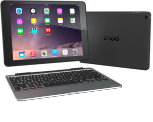 Zagg Slim Book, futteral med tastatur for iPad Air 2
