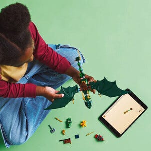 LEGO Ninjago Lloyds gröna skogsdrake 71829, från 6 år